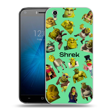 Пластиковый чехол на Umi London с принтом Шрек Shrek