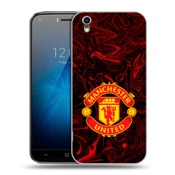 Пластиковый чехол на Umi London с принтом Manchester United