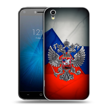 Пластиковый чехол на Umi London с принтом Флаг России Пластиковый чехол на Umi London с принтом Флаг России
