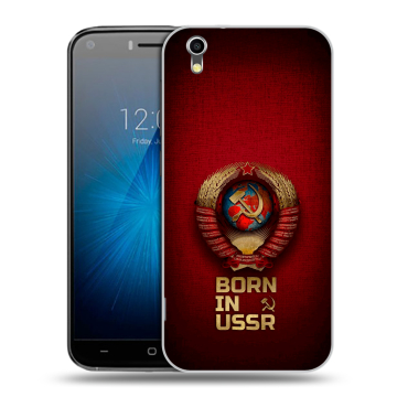 Пластиковый чехол на Umi London с принтом Флаг Герб СССР