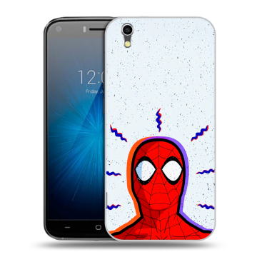 Пластиковый чехол на Umi London с принтом Spiderman Человек паук