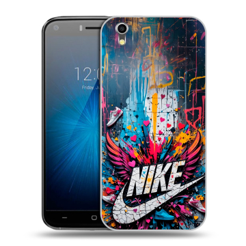Пластиковый чехол на Umi London с принтом Nike Найк Пластиковый чехол на Umi London с принтом Nike Найк