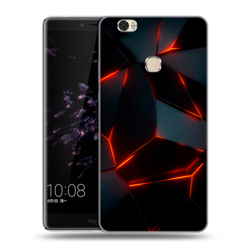 Силиконовый чехол на Huawei Honor Note 8 с принтом Яркие абстракции Силиконовый чехол на Huawei Honor Note 8 с принтом Яркие абстракции