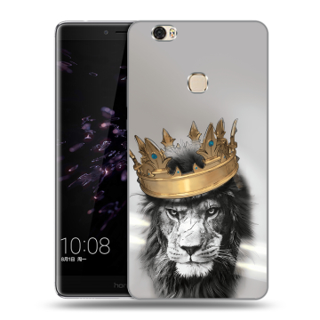 Силиконовый чехол на Huawei Honor Note 8 с принтом Лев с короной Силиконовый чехол на Huawei Honor Note 8 с принтом Лев с короной