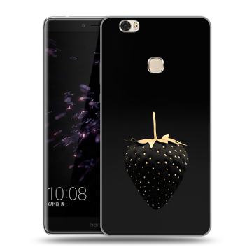 Силиконовый чехол на Huawei Honor Note 8 с принтом Черная клубника Силиконовый чехол на Huawei Honor Note 8 с принтом Черная клубника