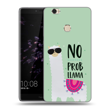 Силиконовый чехол на Huawei Honor Note 8 с принтом Лама Силиконовый чехол на Huawei Honor Note 8 с принтом Лама
