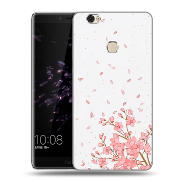 Силиконовый чехол на Huawei Honor Note 8 с принтом Ветка сакуры Силиконовый чехол на Huawei Honor Note 8 с принтом Ветка сакуры