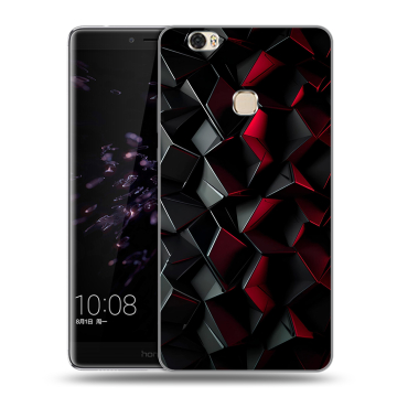 Силиконовый чехол на Huawei Honor Note 8 с принтом Абстракция