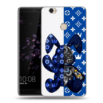 Силиконовый чехол на Huawei Honor Note 8 с принтом Луи робот