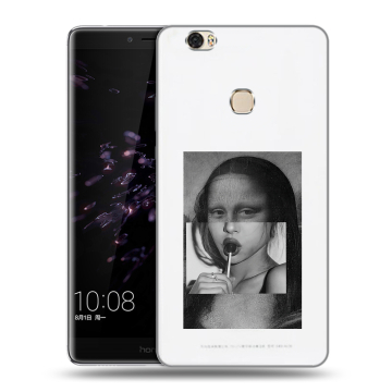 Силиконовый чехол на Huawei Honor Note 8 с принтом Мона Лиза