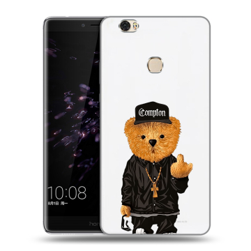 Силиконовый чехол на Huawei Honor Note 8 с принтом Плюшевый медведь