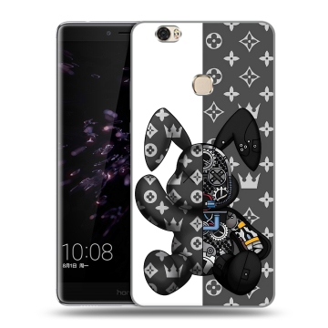 Силиконовый чехол на Huawei Honor Note 8 с принтом Луи робот