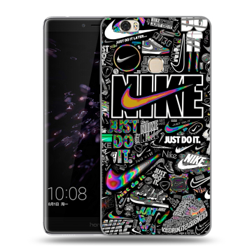 Силиконовый чехол на Huawei Honor Note 8 с принтом Найк Силиконовый чехол на Huawei Honor Note 8 с принтом Найк