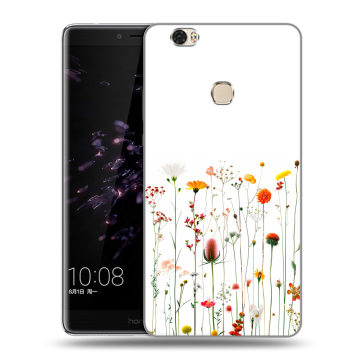 Силиконовый чехол на Huawei Honor Note 8 с принтом цветы Силиконовый чехол на Huawei Honor Note 8 с принтом цветы