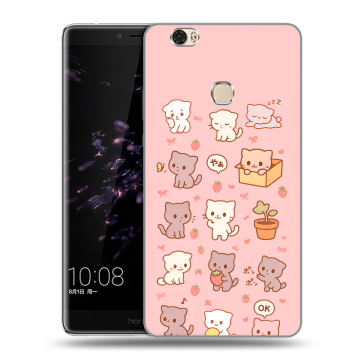 Силиконовый чехол на Huawei Honor Note 8 с принтом Hello Kitty Хелоу Кити