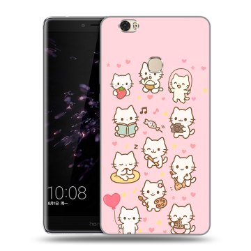 Силиконовый чехол на Huawei Honor Note 8 с принтом Hello Kitty Хелоу Кити