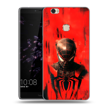Силиконовый чехол на Huawei Honor Note 8 с принтом человек паук spiderman