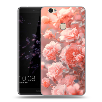 Силиконовый чехол на Huawei Honor Note 8 с принтом Розы цветы