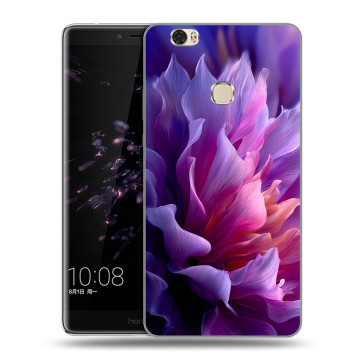 Силиконовый чехол на Huawei Honor Note 8 с принтом женский цветы