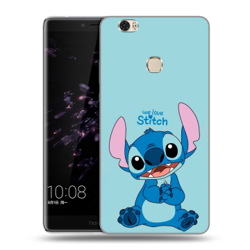 Силиконовый чехол на Huawei Honor Note 8 с принтом Лило и Стич Силиконовый чехол на Huawei Honor Note 8 с принтом Лило и Стич