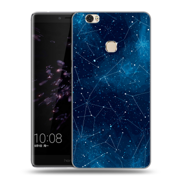 Силиконовый чехол на Huawei Honor Note 8 с принтом Космос звезды Силиконовый чехол на Huawei Honor Note 8 с принтом Космос звезды