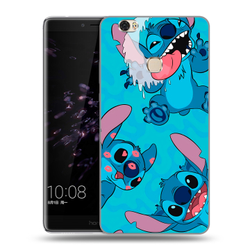 Силиконовый чехол на Huawei Honor Note 8 с принтом Лило и Стич Силиконовый чехол на Huawei Honor Note 8 с принтом Лило и Стич