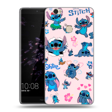 Силиконовый чехол на Huawei Honor Note 8 с принтом Лило и Стич