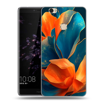 Силиконовый чехол на Huawei Honor Note 8 с принтом Цветы Силиконовый чехол на Huawei Honor Note 8 с принтом Цветы