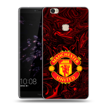 Силиконовый чехол на Huawei Honor Note 8 с принтом Manchester United