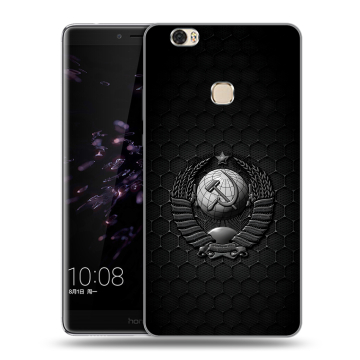 Силиконовый чехол на Huawei Honor Note 8 с принтом Герб Флаг СССР Силиконовый чехол на Huawei Honor Note 8 с принтом Герб Флаг СССР