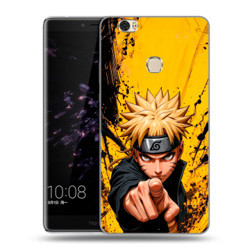 Силиконовый чехол на Huawei Honor Note 8 с принтом Naruto Наруто