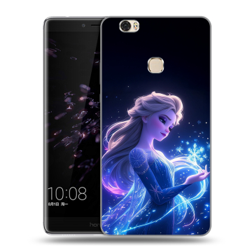 Силиконовый чехол на Huawei Honor Note 8 с принтом Холодное сердце Frozen Силиконовый чехол на Huawei Honor Note 8 с принтом Холодное сердце Frozen