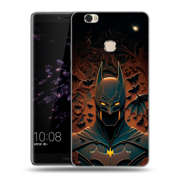 Силиконовый чехол на Huawei Honor Note 8 с принтом Batman Бэтмен