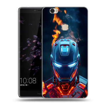 Силиконовый чехол на Huawei Honor Note 8 с принтом IronMan Железный человек Силиконовый чехол на Huawei Honor Note 8 с принтом IronMan Железный человек