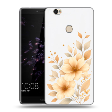 Силиконовый чехол на Huawei Honor Note 8 с принтом для девушки