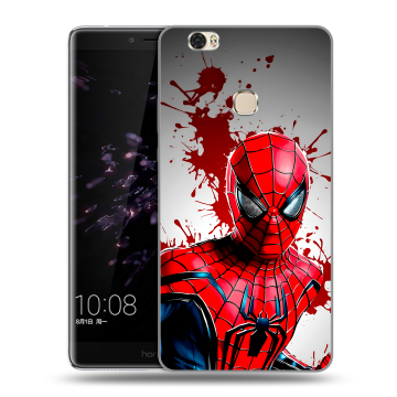 Силиконовый чехол на Huawei Honor Note 8 с принтом Spiderman Человек паук