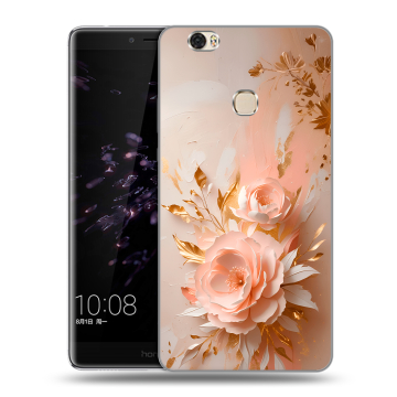 Силиконовый чехол на Huawei Honor Note 8 с принтом женский