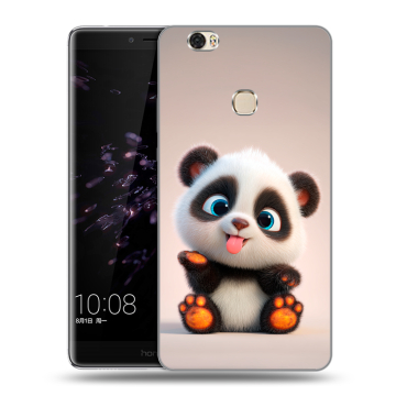 Силиконовый чехол на Huawei Honor Note 8 с принтом милая панда