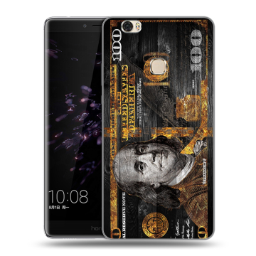Силиконовый чехол на Huawei Honor Note 8 с принтом Доллар деньги
