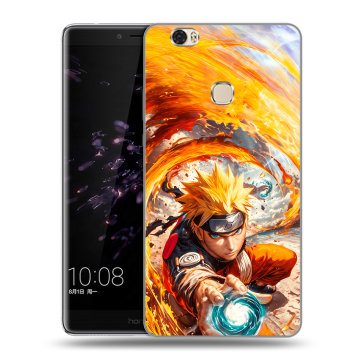 Силиконовый чехол на Huawei Honor Note 8 с принтом Аниме Наруто Naruto