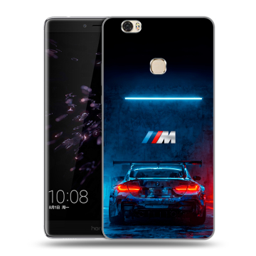 Силиконовый чехол на Huawei Honor Note 8 с принтом BMW БМВ