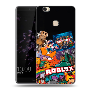 Силиконовый чехол на Huawei Honor Note 8 с принтом Roblox Роблокс