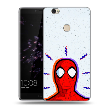 Силиконовый чехол на Huawei Honor Note 8 с принтом Spiderman Человек паук
