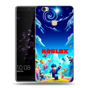 Силиконовый чехол на Huawei Honor Note 8 с принтом Roblox Роблокс
