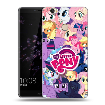 Силиконовый чехол на Huawei Honor Note 8 с принтом My little pony Дружба чудо