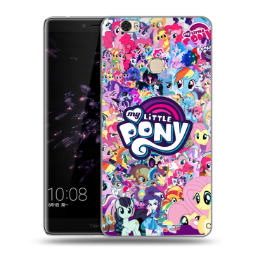 Силиконовый чехол на Huawei Honor Note 8 с принтом My little pony Дружба чудо