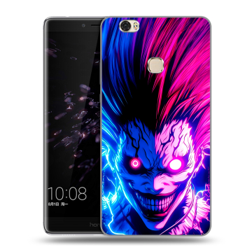 Силиконовый чехол на Huawei Honor Note 8 с принтом Death note Тетрадь смерти