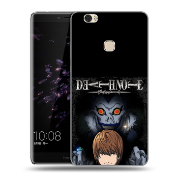 Силиконовый чехол на Huawei Honor Note 8 с принтом Death note Тетрадь смерти