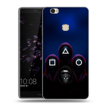 Силиконовый чехол на Huawei Honor Note 8 с принтом Игра Кальмара