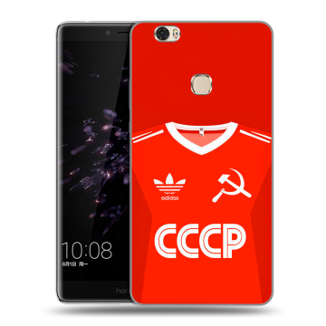 Силиконовый чехол на Huawei Honor Note 8 с принтом Флаг Герб СССР